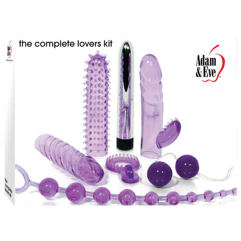 Adam & Eve The Complete Lovers Kit - Couples Kit - 7 Piece Set