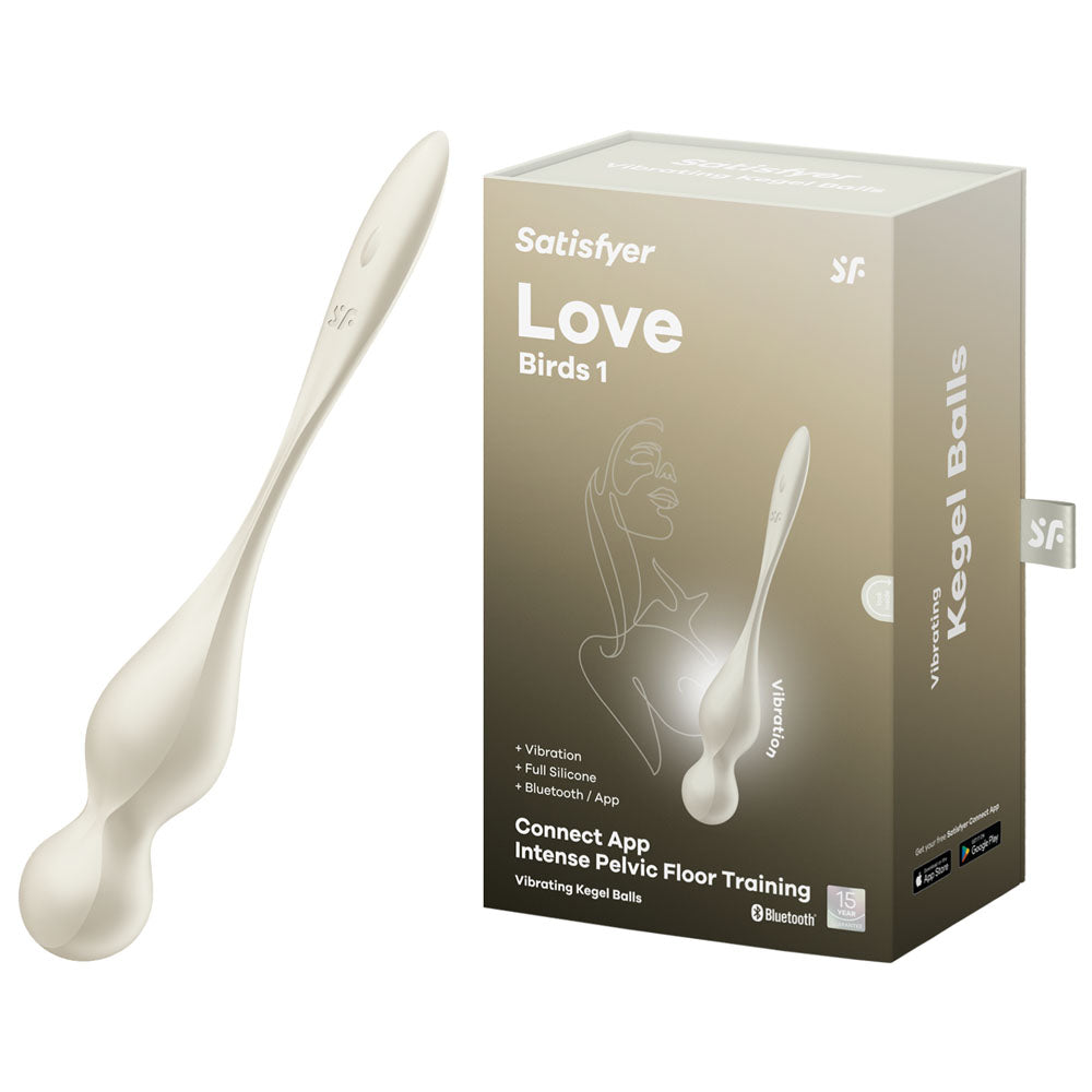 Satisfyer Love Birds 1 - - USB Rechargeable Pelvic Floor Trainer with App Control