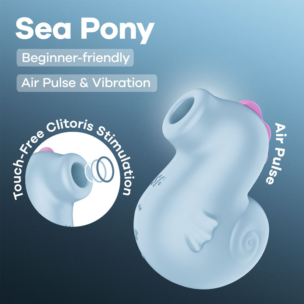 Satisfyer Sea Pony - Baby USB-C Rechargeable Air Pulse Stimulator