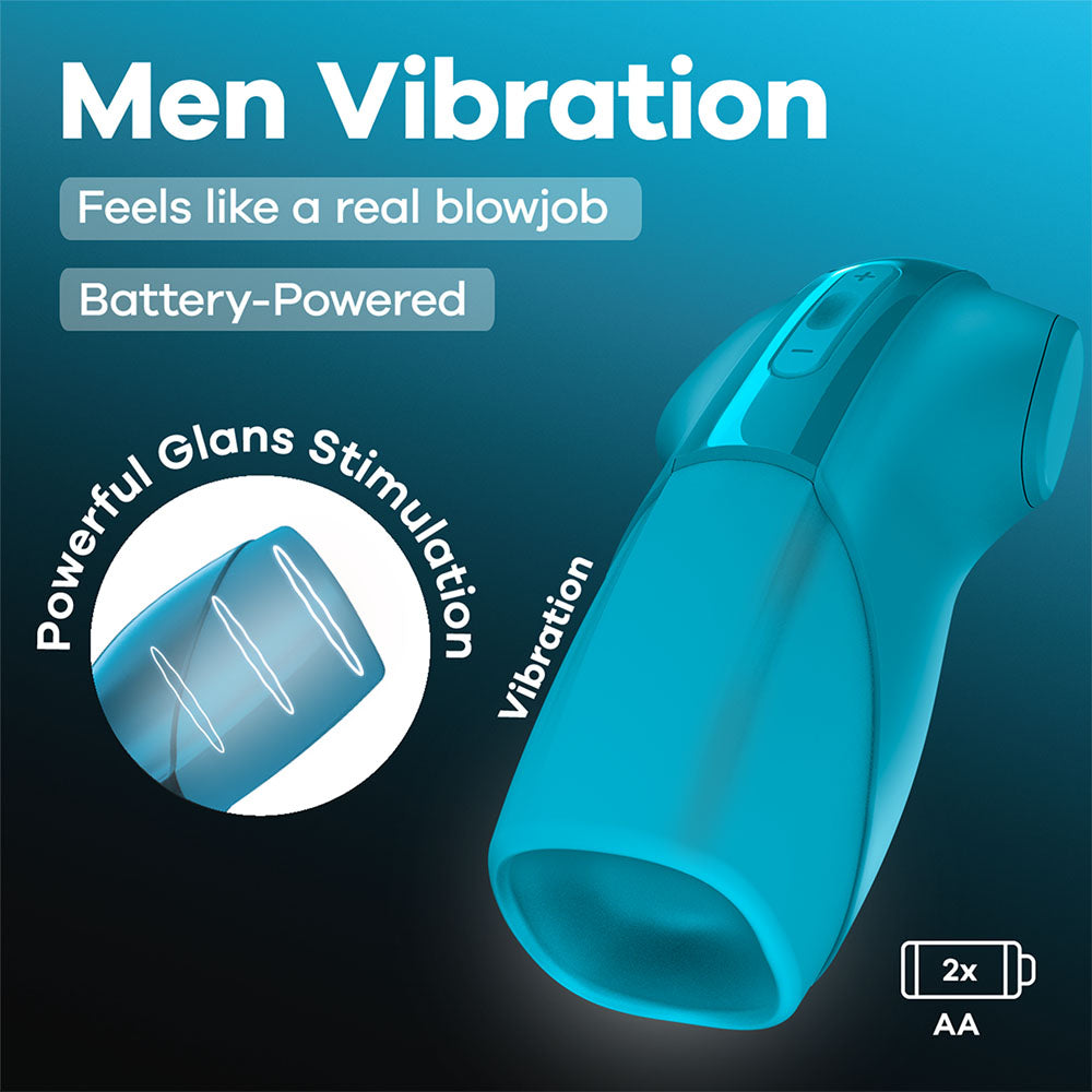 Satisfyer Men Vibration - Battery Series - Vibrating Masturbator