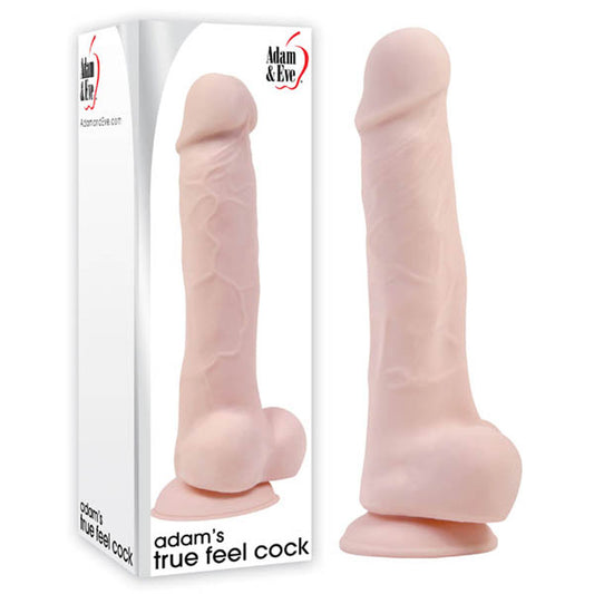 Adam & Eve Adam's True Feel Cock -  17.8 cm (7'') Dong