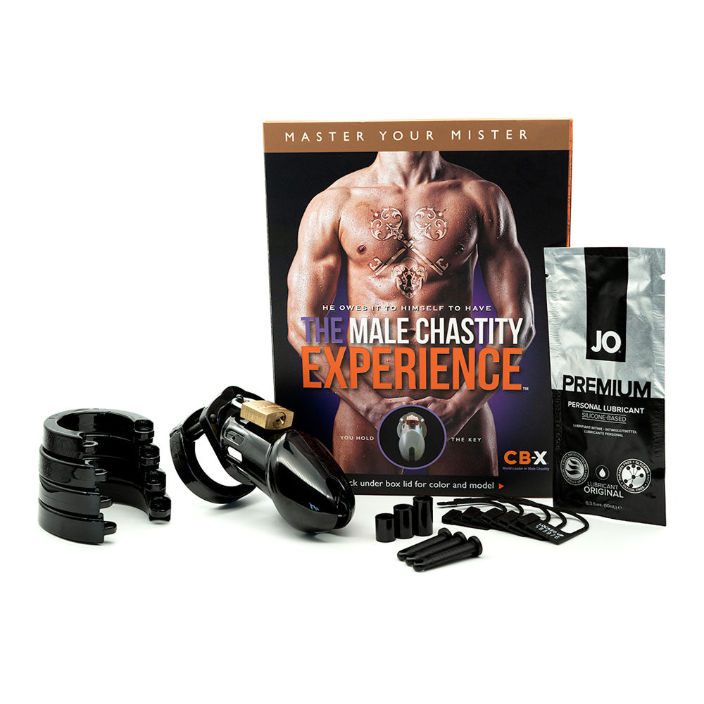 CB-6000 Chastity Cock Cage Kit - - 3.25 Inch Cock Cage Kit