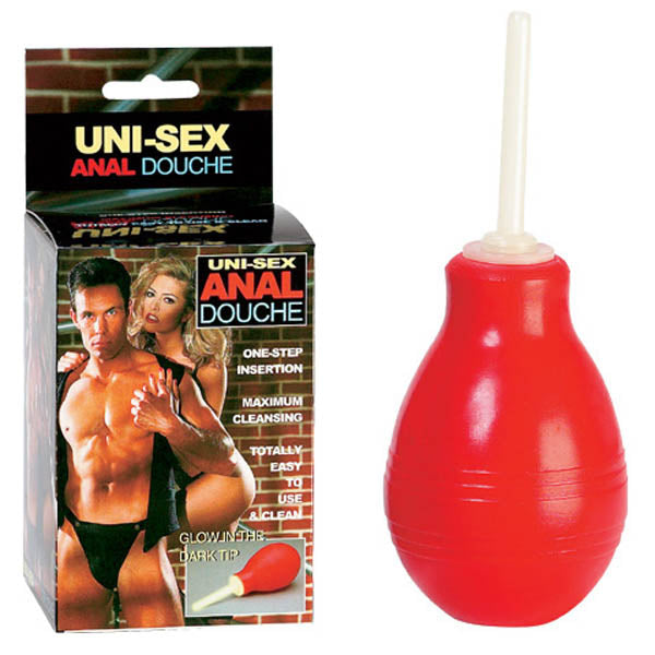 Seven Creations Anal Douche - with Glow In Dark Tip