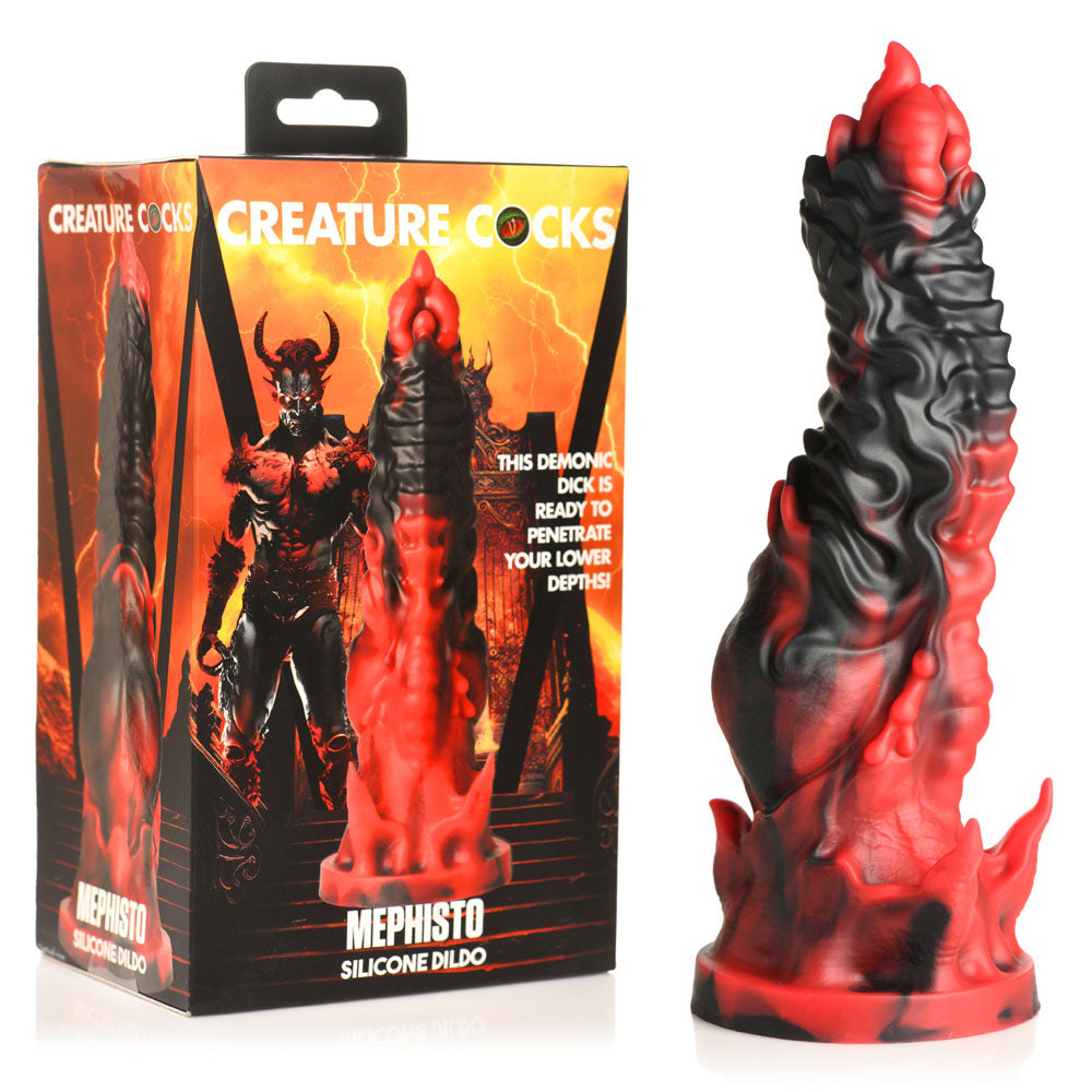 Creature Cocks Mephisto - /Black 18.5 cm Fantasy Dildo