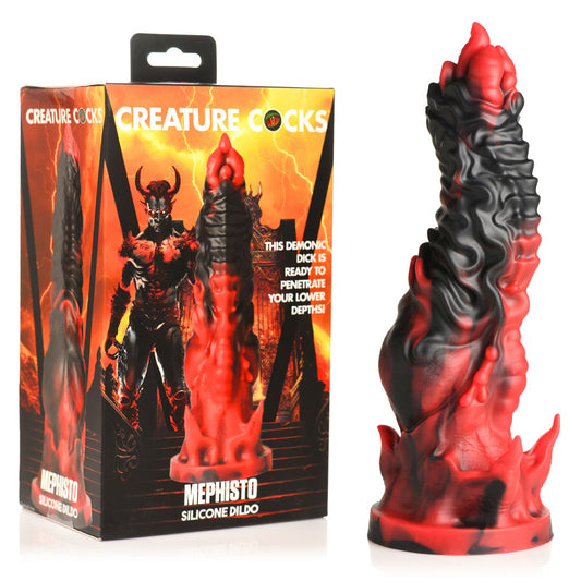 Creature Cocks Mephisto - /Black 18.5 cm Fantasy Dildo