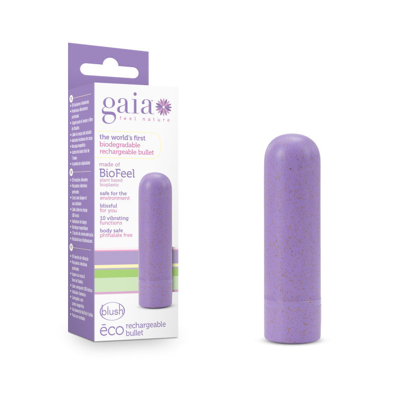 Gaia Eco Rechargeable Bullet - Lilac USB Rechargeable Bullet