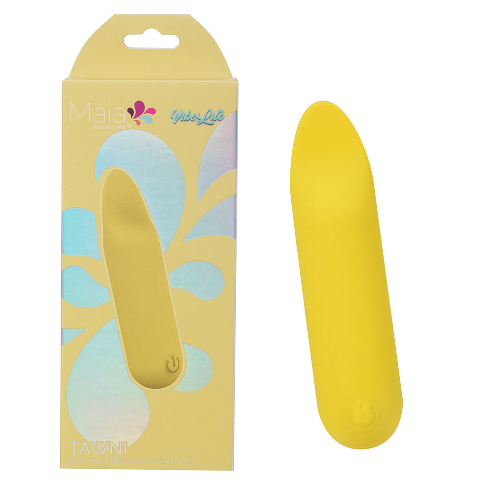 Maia TAWNI - - 9 cm USB Rechargeable Bullet with Flickering Tip
