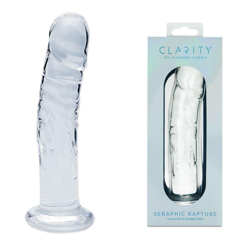 Clarity - Seraphic Rapture - 17.8 cm Glass Dildo