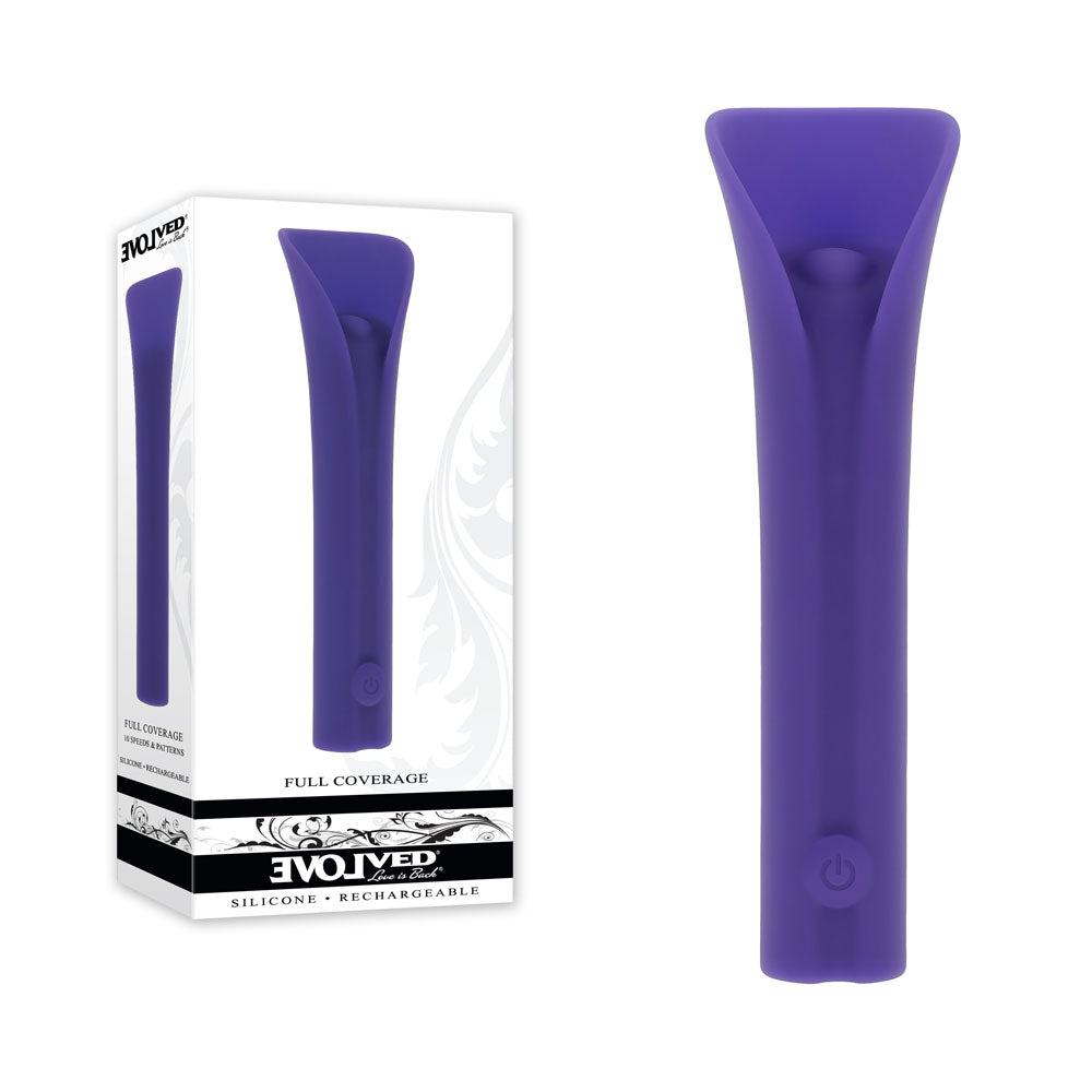 Evolved FULL COVERAGE - 11.9 cm USB Rechargeable Bullet