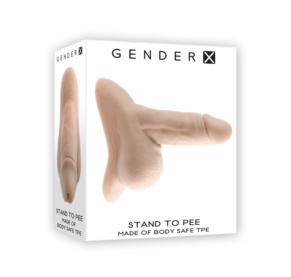Gender X STAND TO PEE - Light - Realistic Stand-To-Pee Funnel