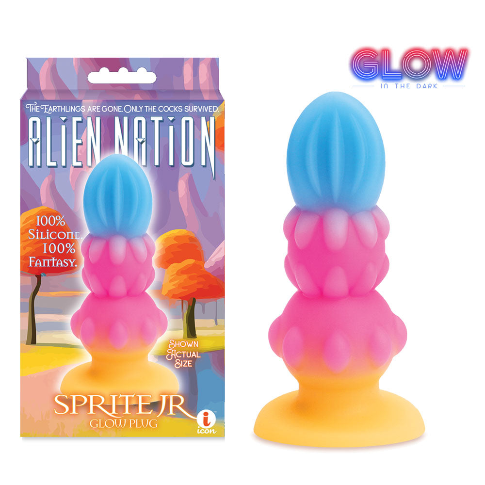 Alien Nation - Sprite Jr. - Glow in Dark 10.8 cm Fantasy Anal Plug