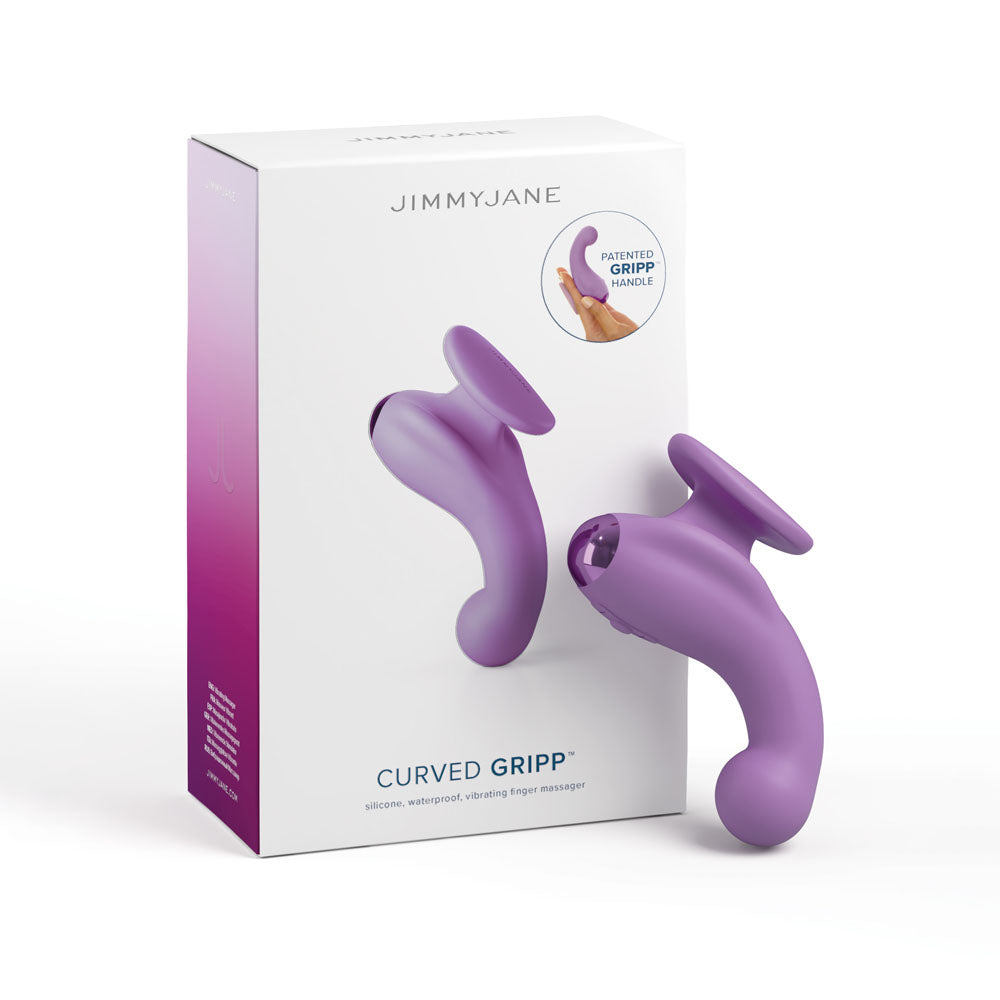 JimmyJane Curved Gripp - USB Rechargeable Finger Stimulator