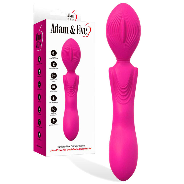Adam & Eve GRINDER WAND - 23.9 cm USB Rechargeable Massage Wand