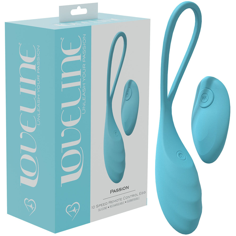 LOVELINE Passion - - USB Rechargeable Vibrating Egg with Wireless Remote