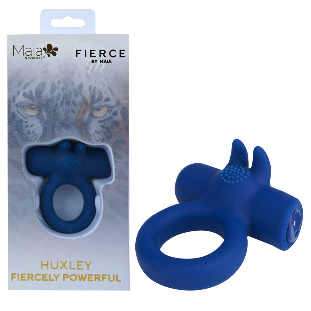 Maia HUXLEY - - USB Rechargeable Strong Vibrating Cock Ring