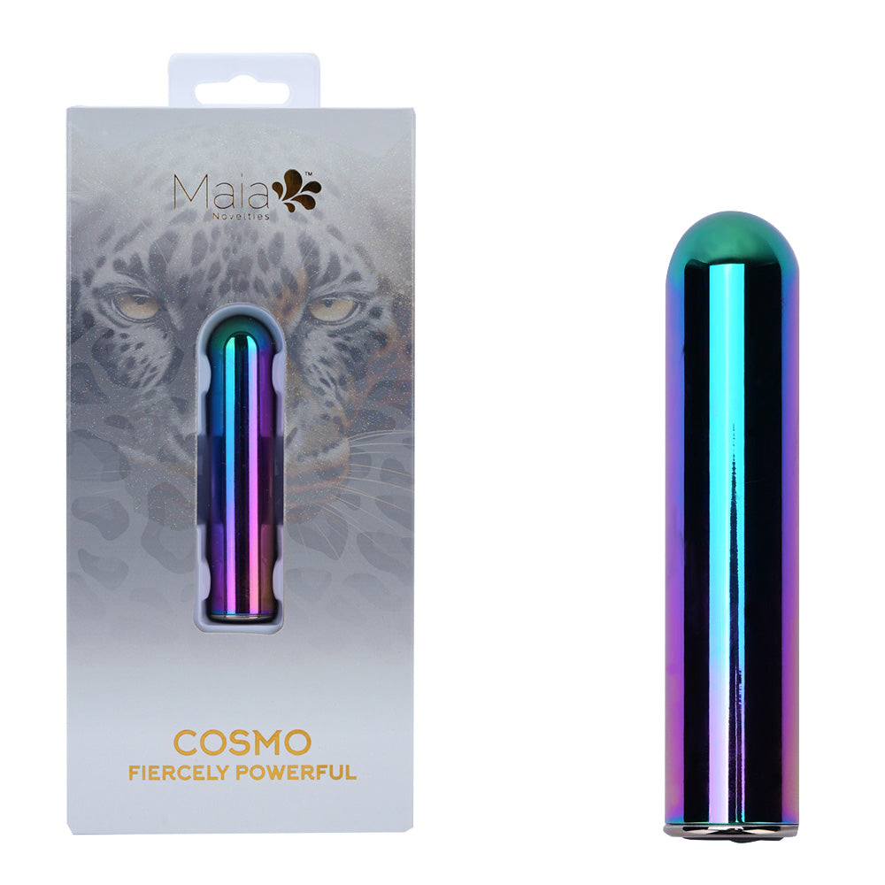 Maia COSMO - Metallic 8.9 cm USB Rechargeable Bullet