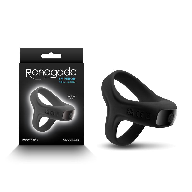 Renegade Emperor - - USB Rechargeable Vibrating Cock & Ball Rings