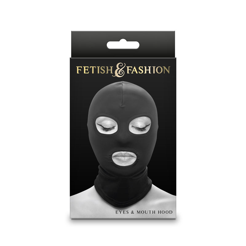 Fetish & Fashion - Eyes & Mouth Hood - - Hood