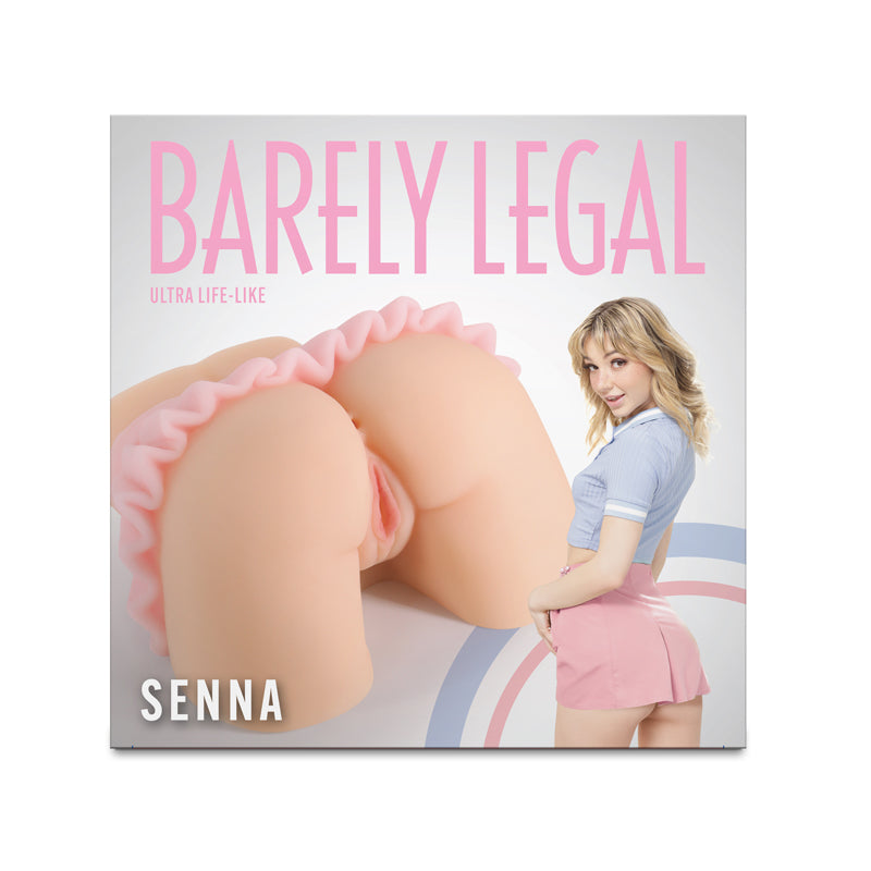 Barely Legal Senna - White - Mini Doggy Style Masturbator