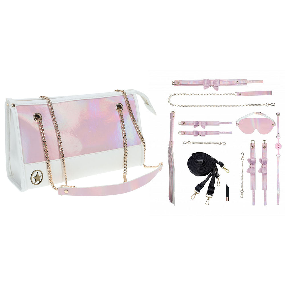 OUCH! Paris Collection - Kit with Bag - Bondage Set with Bag - 8 Piece Kit