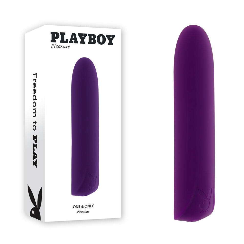 Playboy Pleasure ONE & ONLY - 12 cm USB Rechargeable Bullet