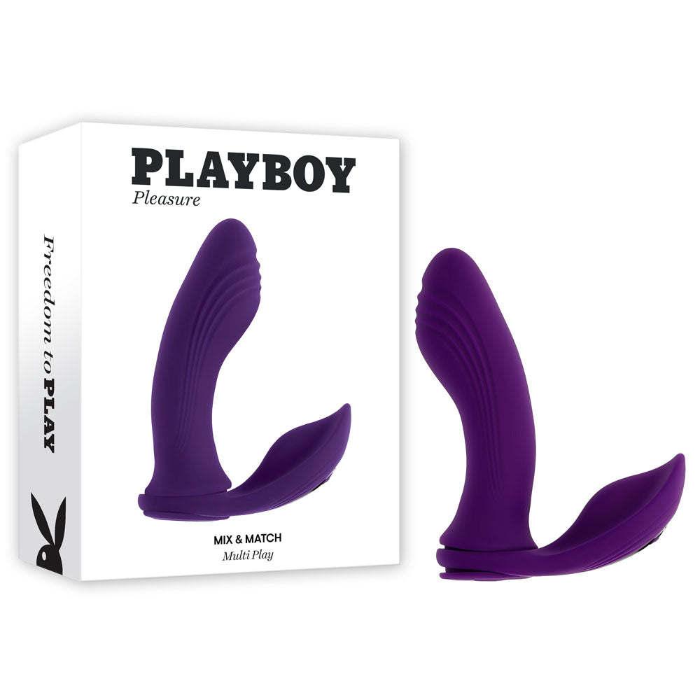 Playboy Pleasure MIX & MATCH - USB Rechargeable with C-Ring Attachment