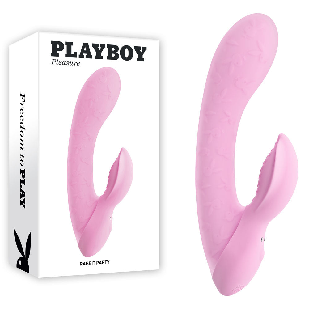 Playboy Pleasure RABBIT PARTY - 15.2 cm USB Rechargeable Rabbit Vibrator