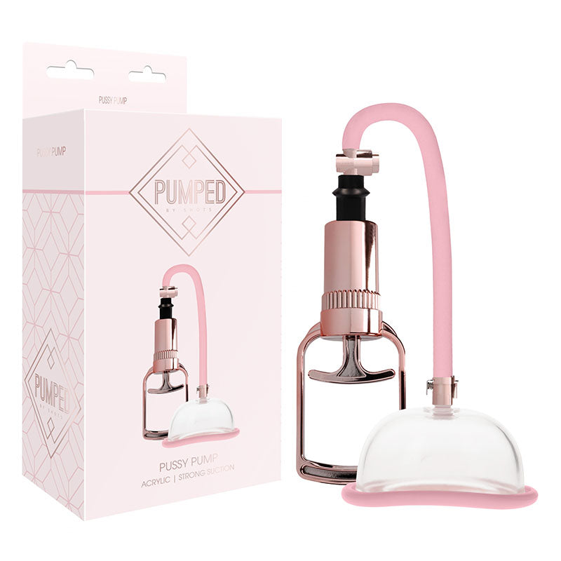 Pumped Pussy Pump - Rose Vagina Pump