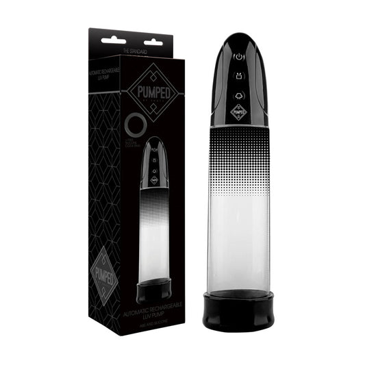 Pumped Automatic Rechargeable Luv Pump -  USB Rechargeable Powered Penis Pump