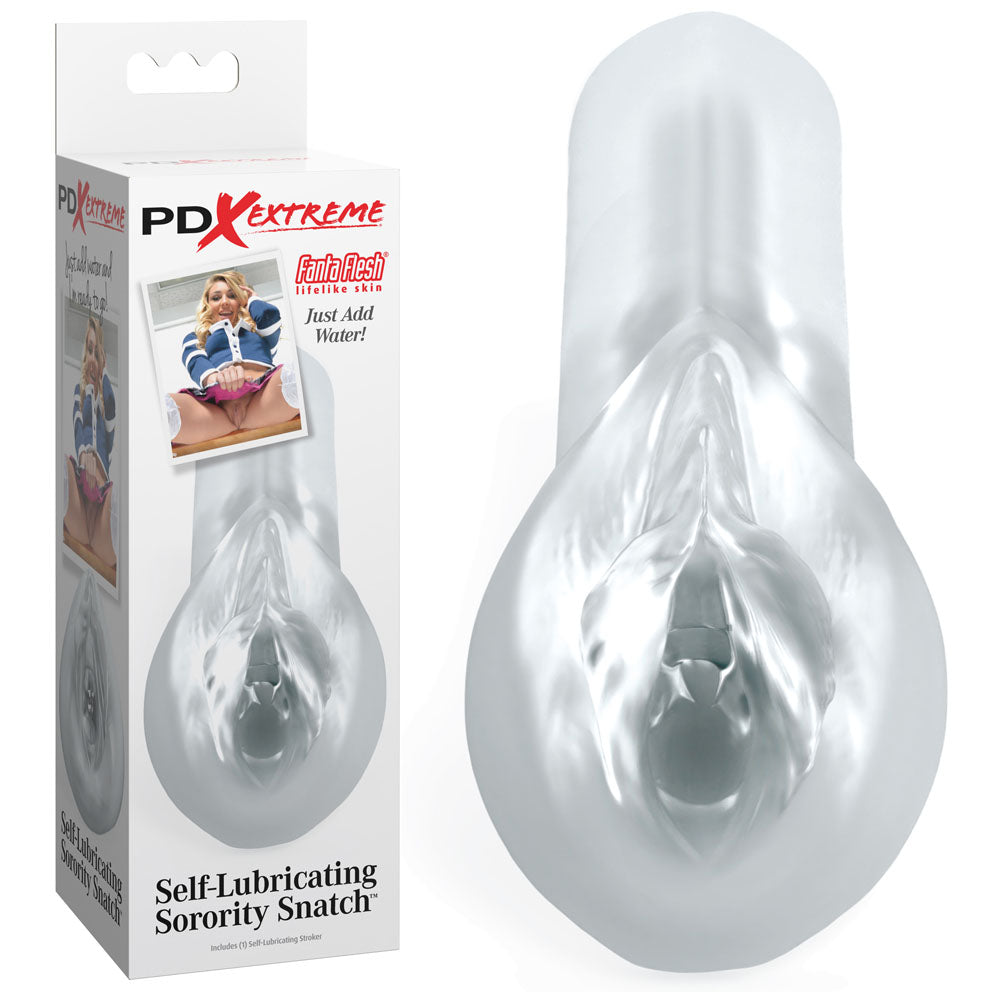 Pipedream Extreme Toyz Self Lubricating Sorority Snatch - - Vagina Stroker