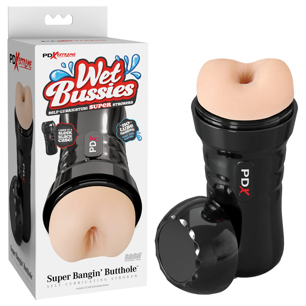 PDX Wet Bussies Super Bangin Butt - Light - Anal Stroker
