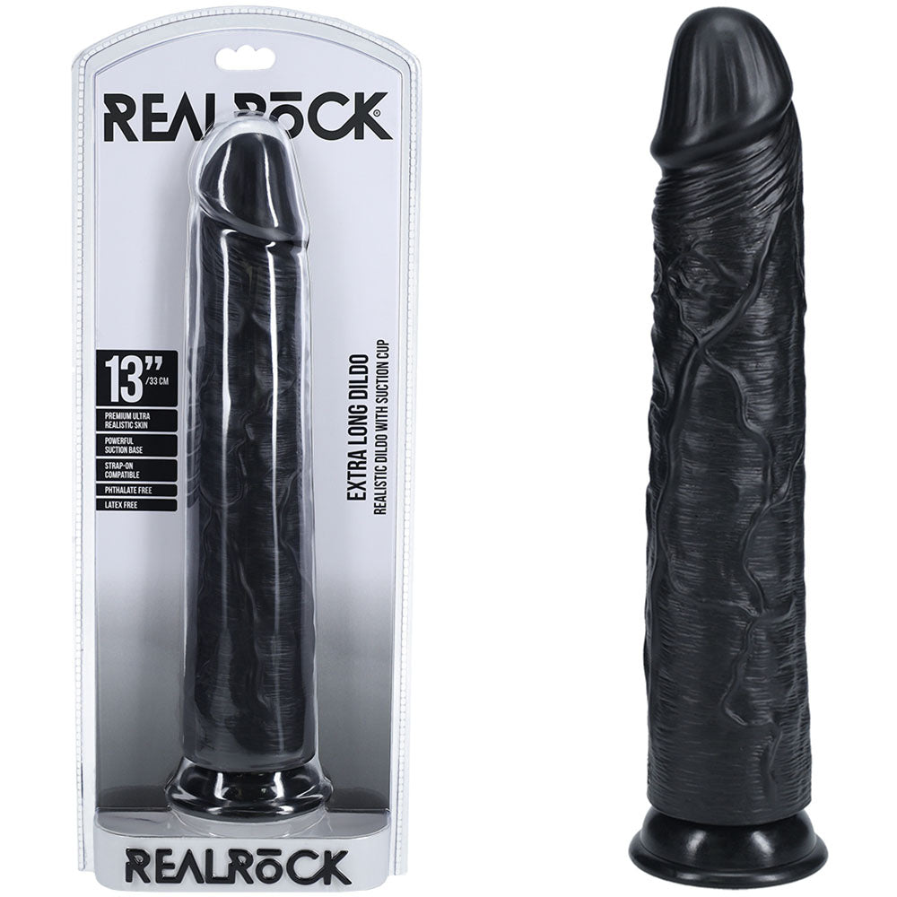 REALROCK 33cm Extra Long Dildo - - 33 cm (13'') Extra Long Dong