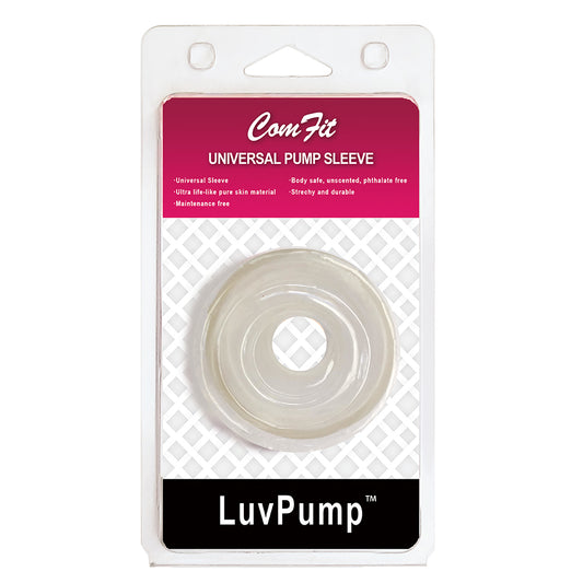 LuvPump ComFit Silicone Sleeve -  -  Universal Penis Pump Sleeve