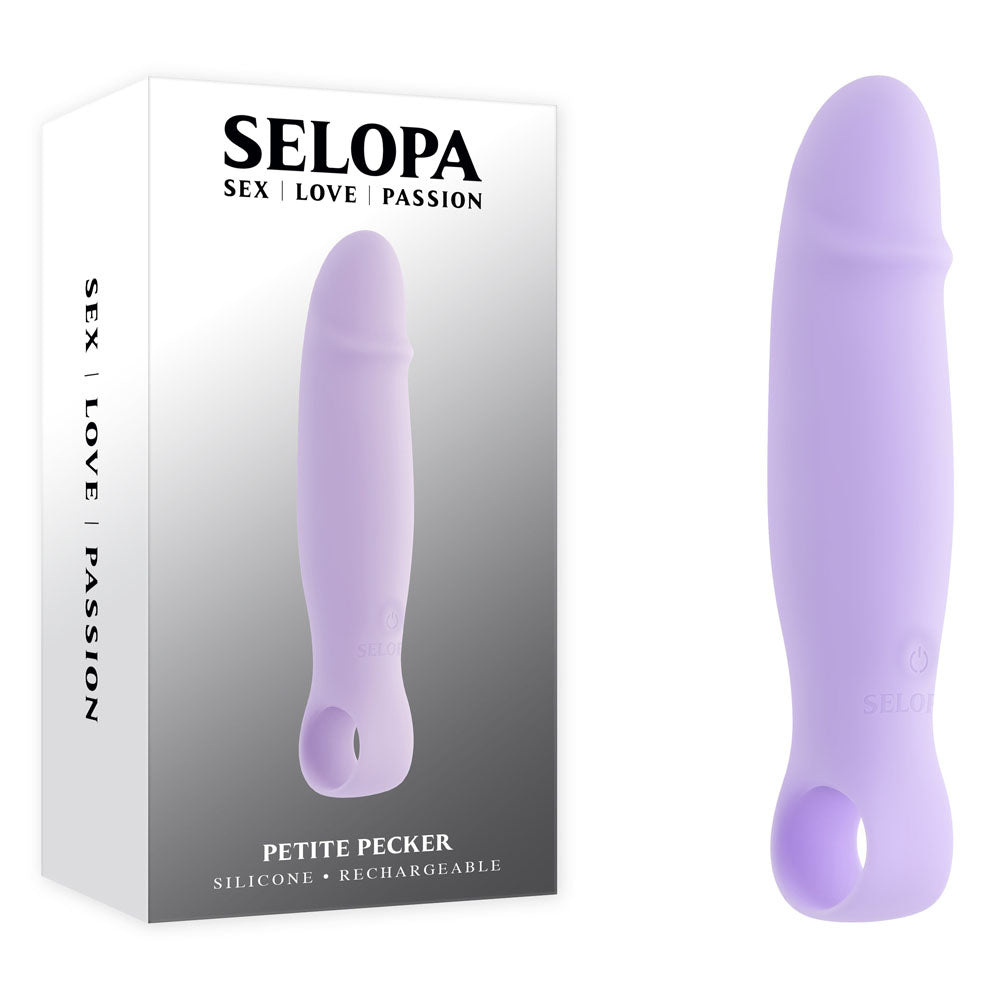 Selopa PETITE PECKER - 11.7 cm USB Rechargeable Mini Vibrator