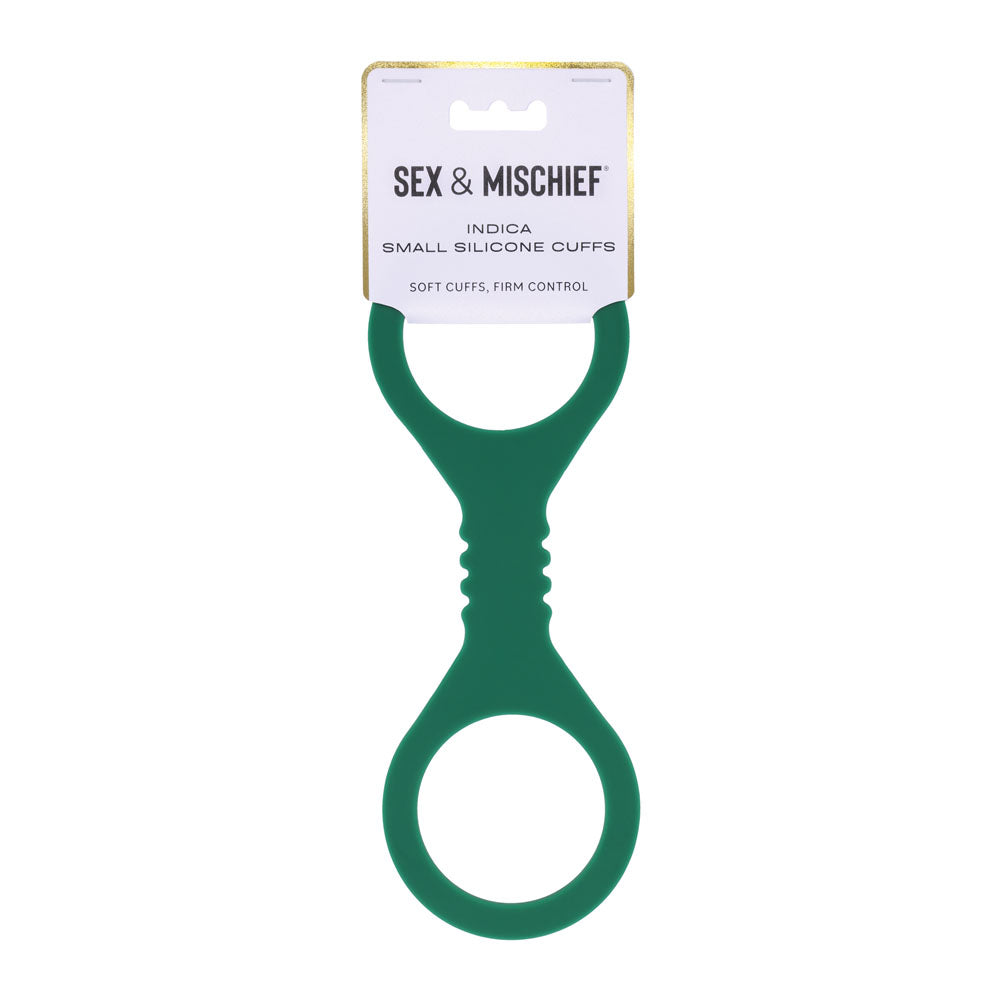 Sex & Mischief Indica Small Silicone Cuffs - Small Restraints