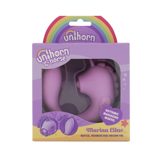 Unihorn - C Horse - Marina Lilac - Lilac USB Rechargeable Dual Unicorn Vibrator