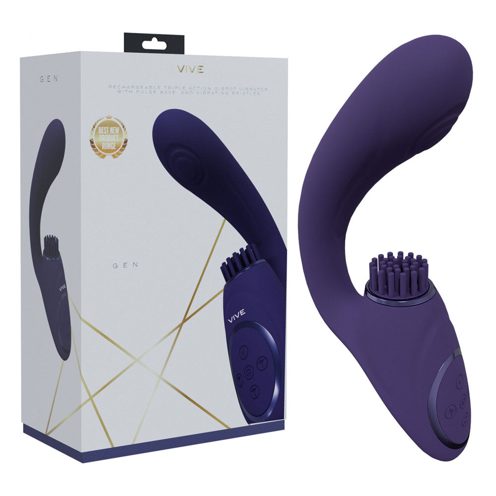 VIVE Gen - - USB Rechargeable Triple Motor Vibrator