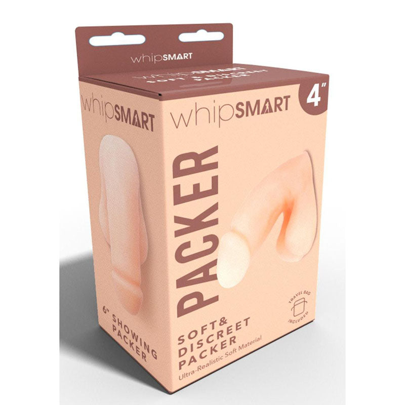 WhipSmart 4'' Soft & Discreet Packer - 10.2 cm Packer
