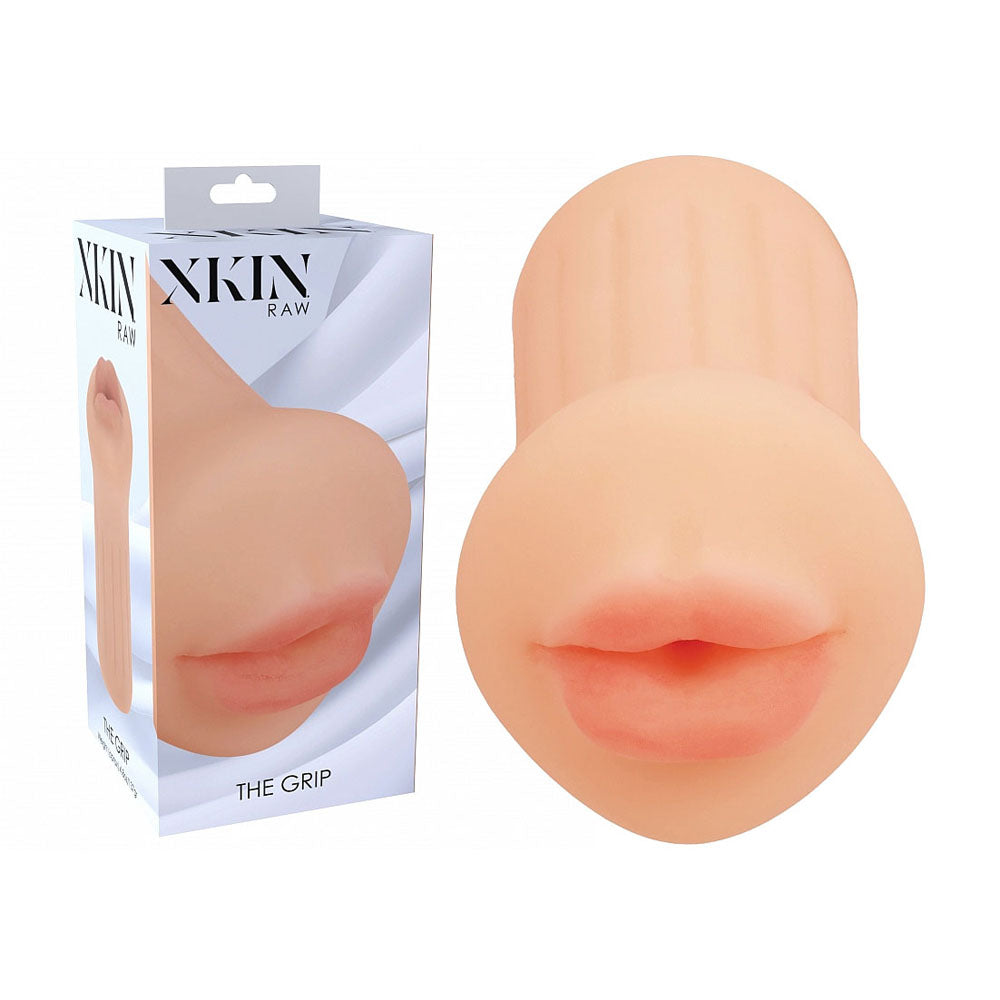 XKIN Raw - The Grip - 12 cm Mouth Stroker