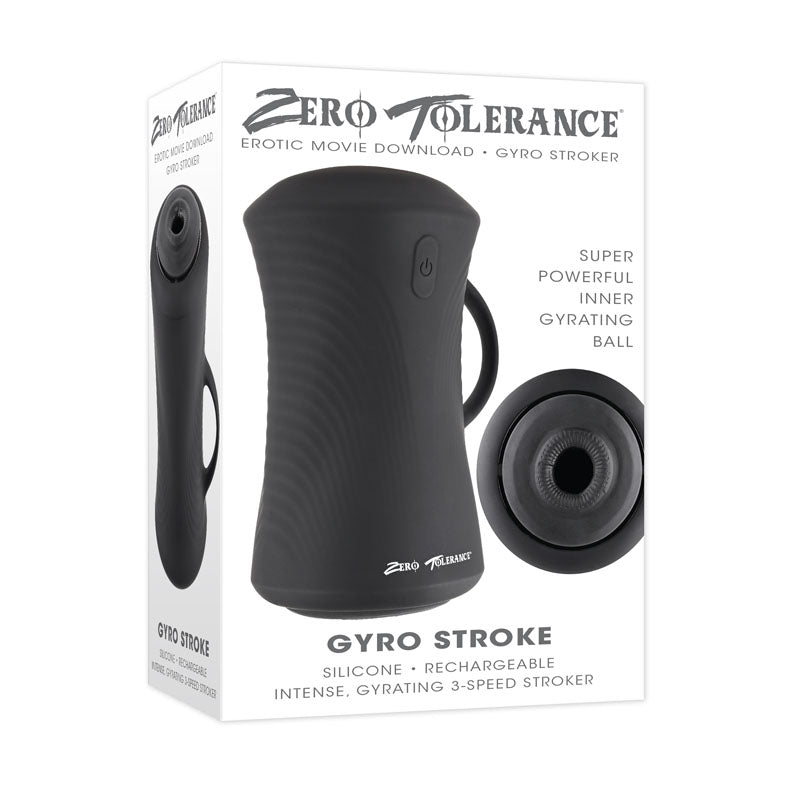 Zero Tolerance GYRO STROKE - USB Rechargeable Powered Masturbator