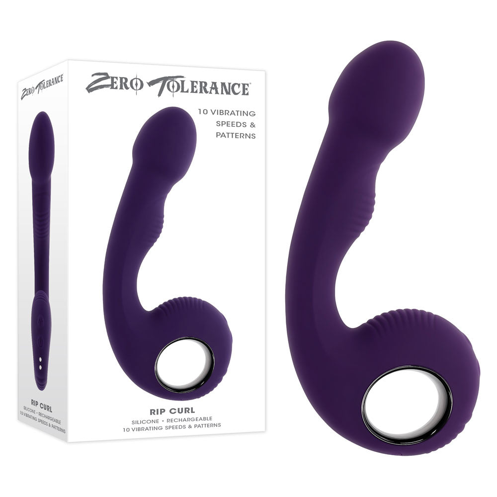 Zero Tolerance RIP CURL - 16.7 cm USB Rechargeable Vibrator