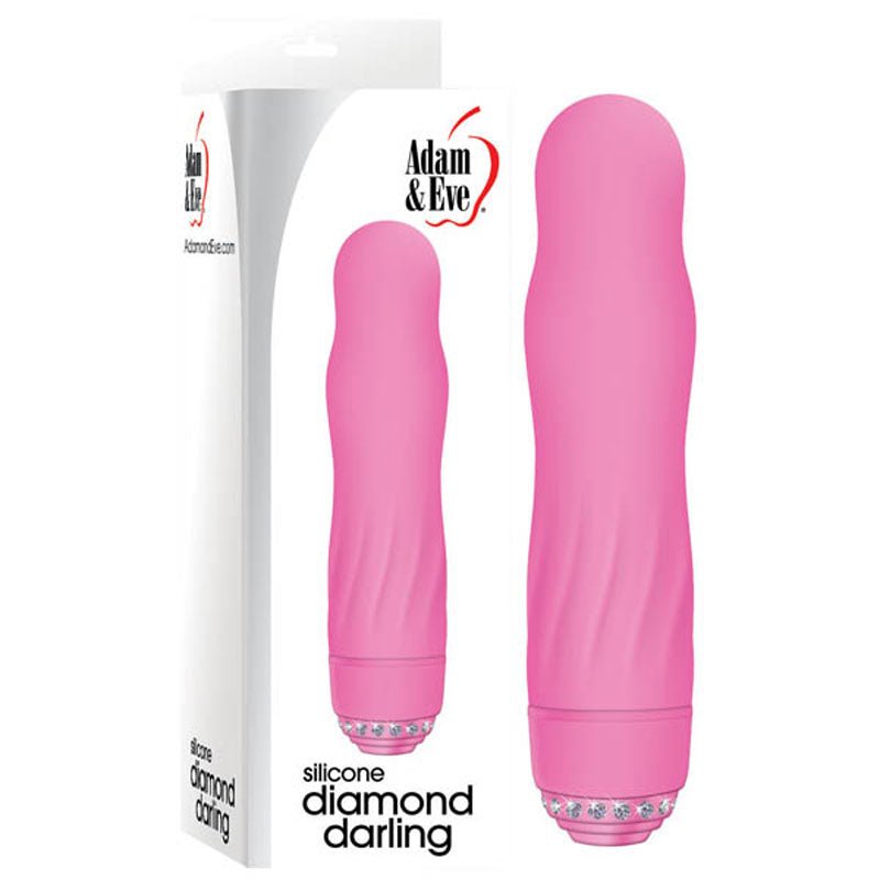 Adam & Eve Diamond Darling - 10.25 cm Vibrator - Pleasure Den