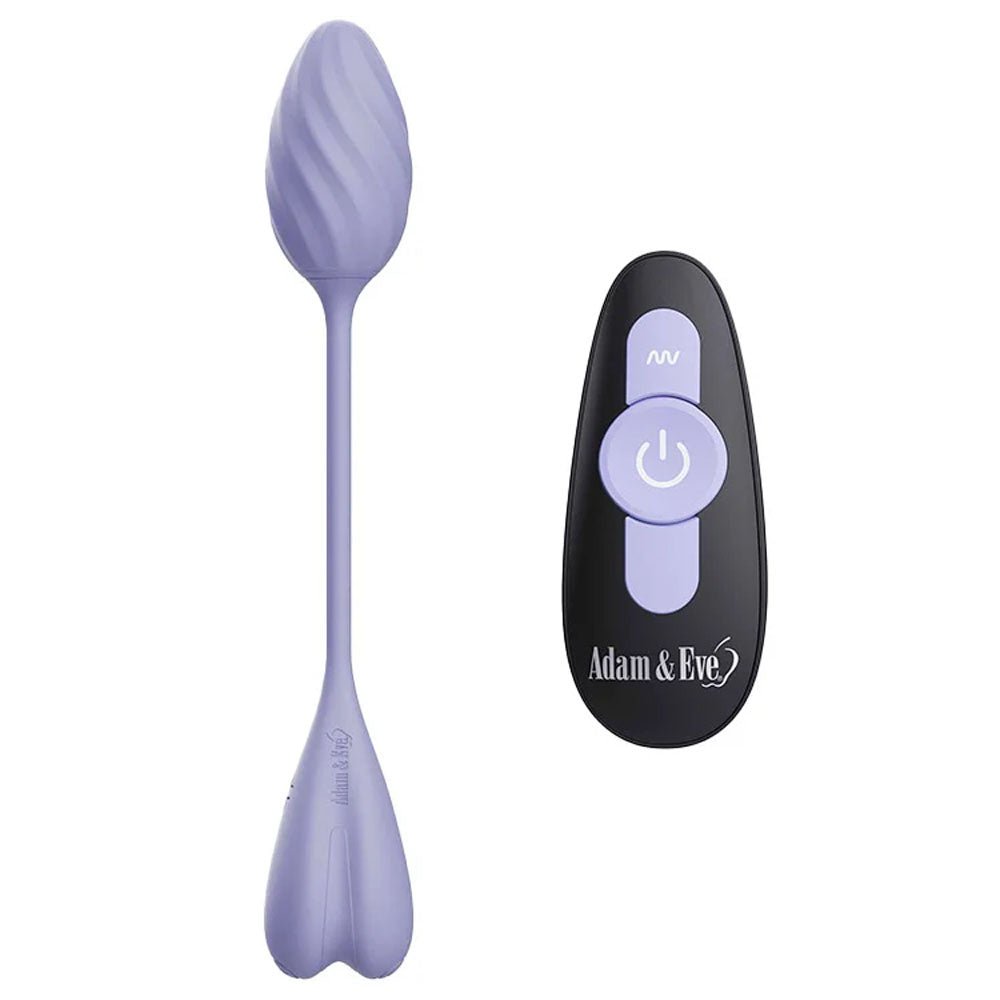 Adam & Eve SPIRAL LOVE Wearable Egg - USB Rechargeable Wearable Vibrating Egg with Wireless Remote - Pleasure Den