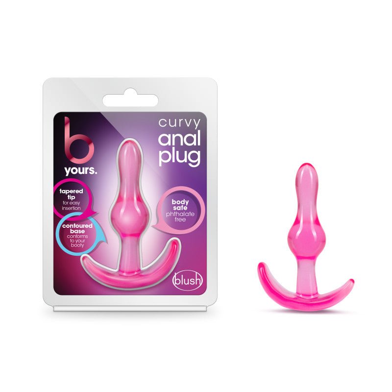 B Yours Curvy Anal Plug - 8.9 cm Butt Plug - Pleasure Den