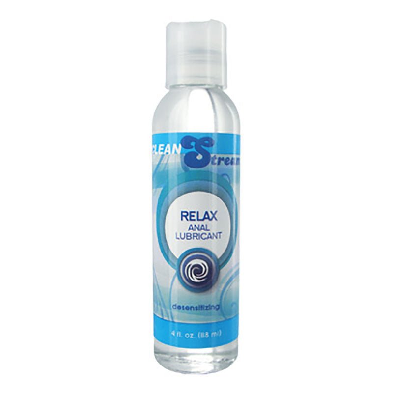 CleanStream Relax Anal Lubricant - Desensitising Anal Lubricant - 118 ml Bottle - Pleasure Den