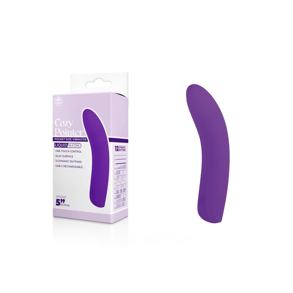 Cozy Pointer - 12.7 USB Rechargeable Mini Vibrator - Pleasure Den
