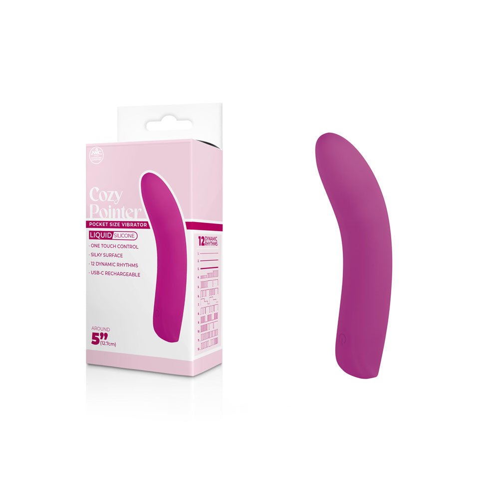 Cozy Pointer - 12.7 USB Rechargeable Mini Vibrator - Pleasure Den