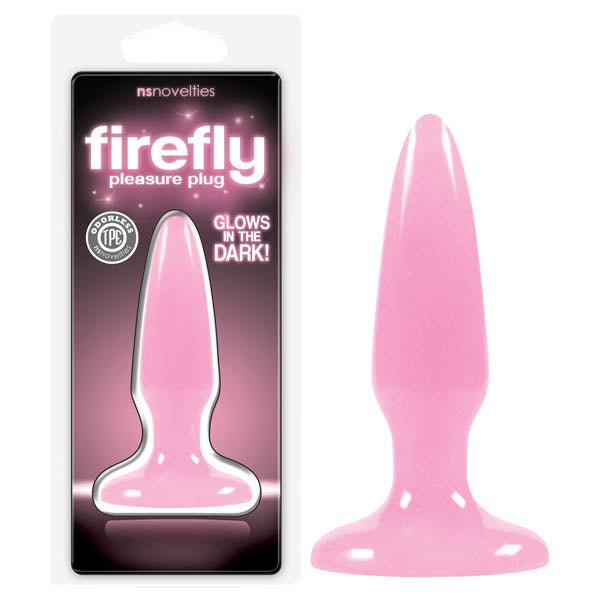 Firefly Pleasure Plug - Glow-in-the-Dark 8.1 cm (3.2'') Mini Butt Plug - Pleasure Den