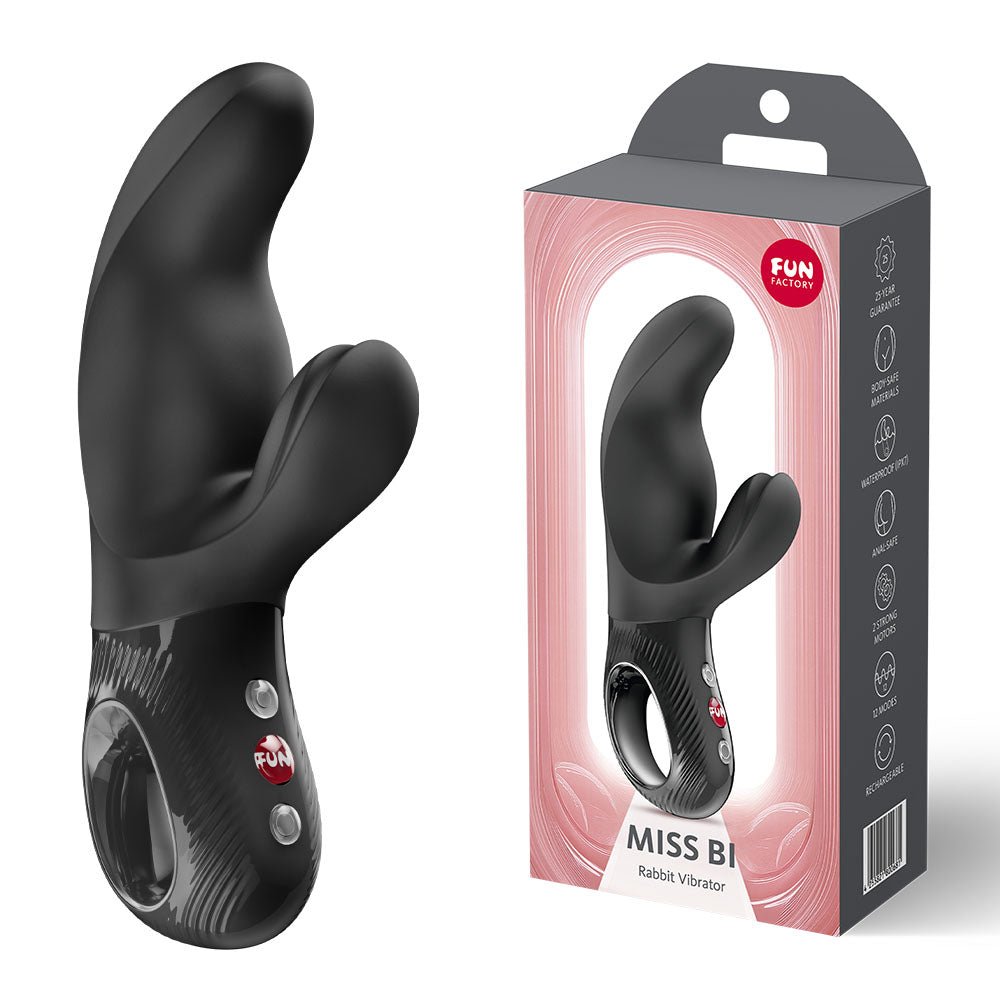 Fun Factory MISS BI - 17 cm USB-C Rechargeable Vibrator - Pleasure Den
