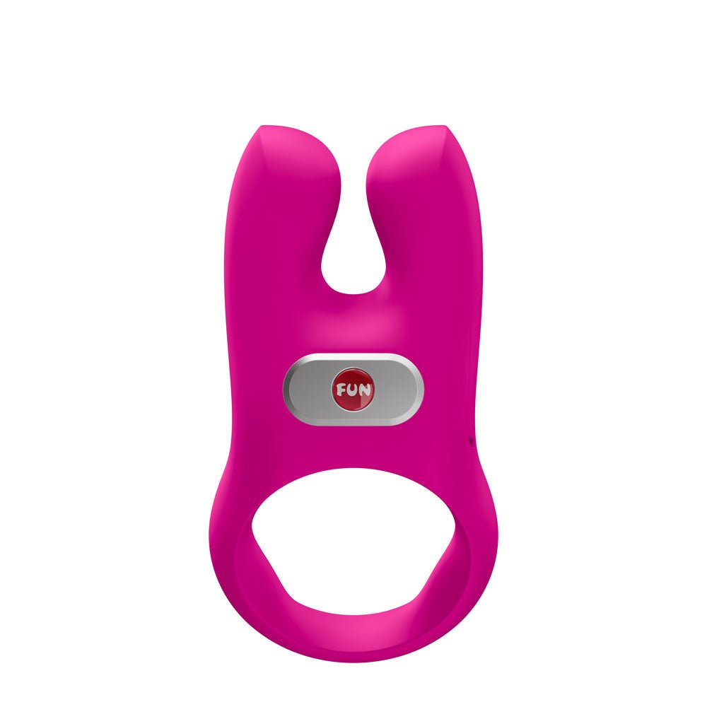 Fun Factory NOS Magenta - Magenta USB-C Rechargeable Vibrating Cock Ring - Pleasure Den